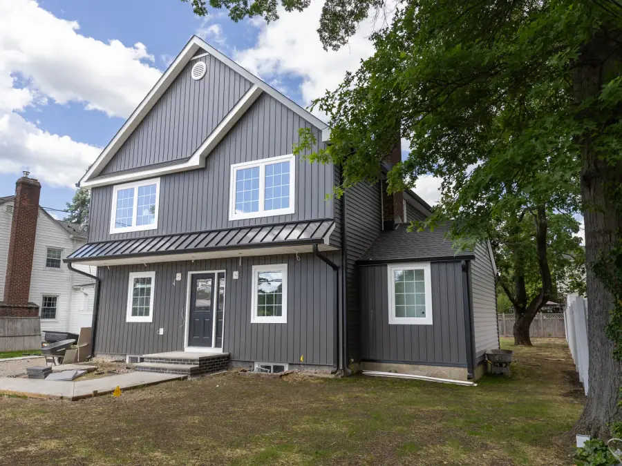 Board and batten elevation, siding by Skyline Construction Group